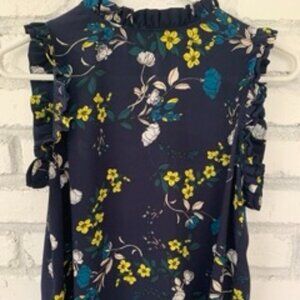 Halogen Ruffle Trim Shell Top